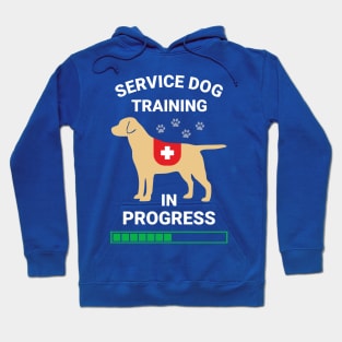 Yellow Lab Service Dog in Training Hoodie